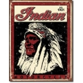 Знак декоративный металлический "Indian"
